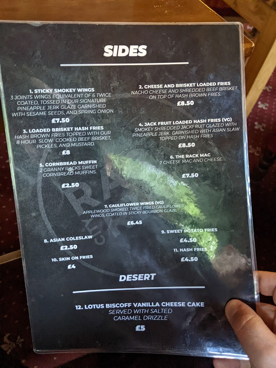 The Grosvenor pub Menu - Image 2