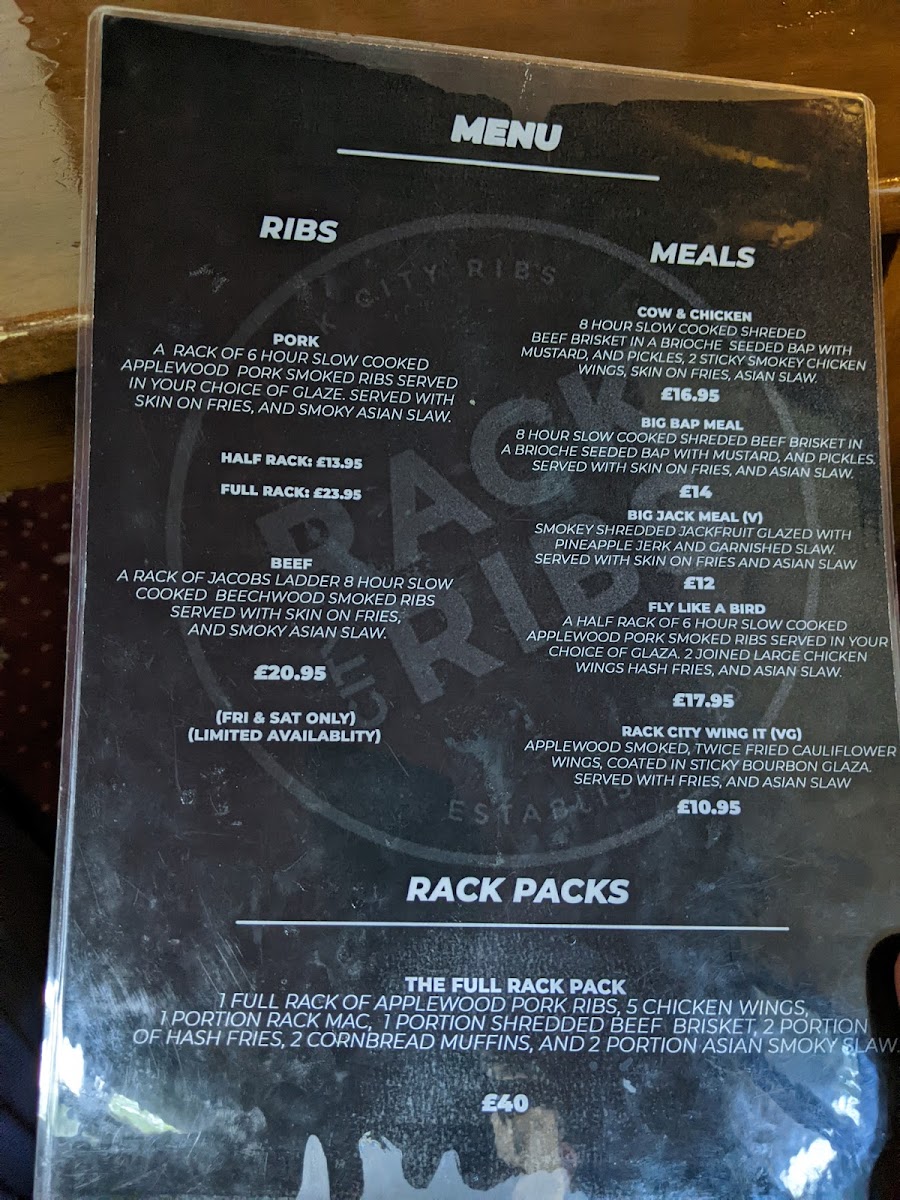 The Grosvenor pub Menu - Image 3